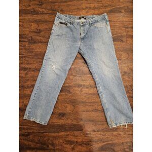 Lee Men's Regular Fit Straight Leg Jeans Light Blue, Size 40x30